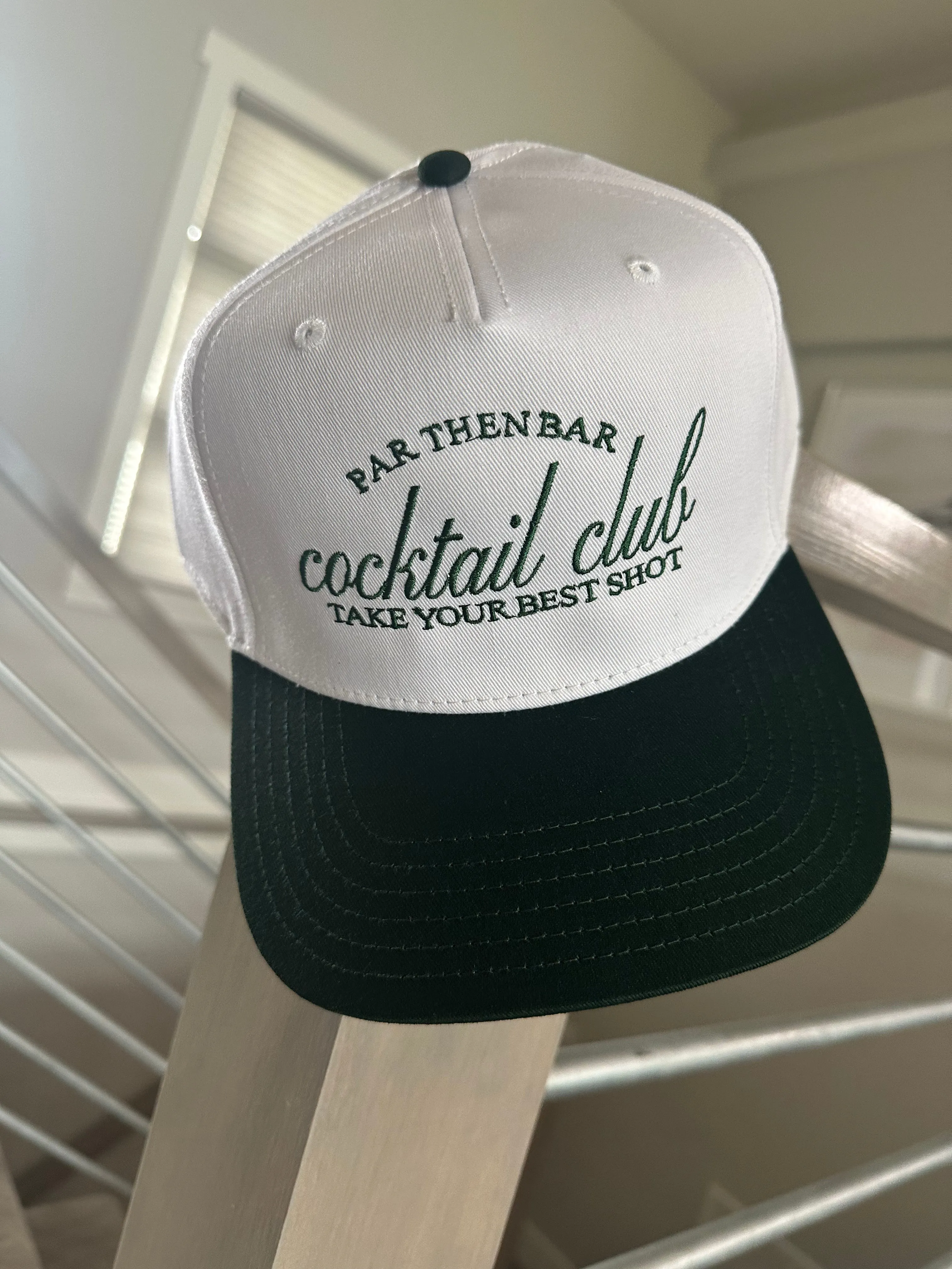 Par Then Bar Cocktail Club Hat