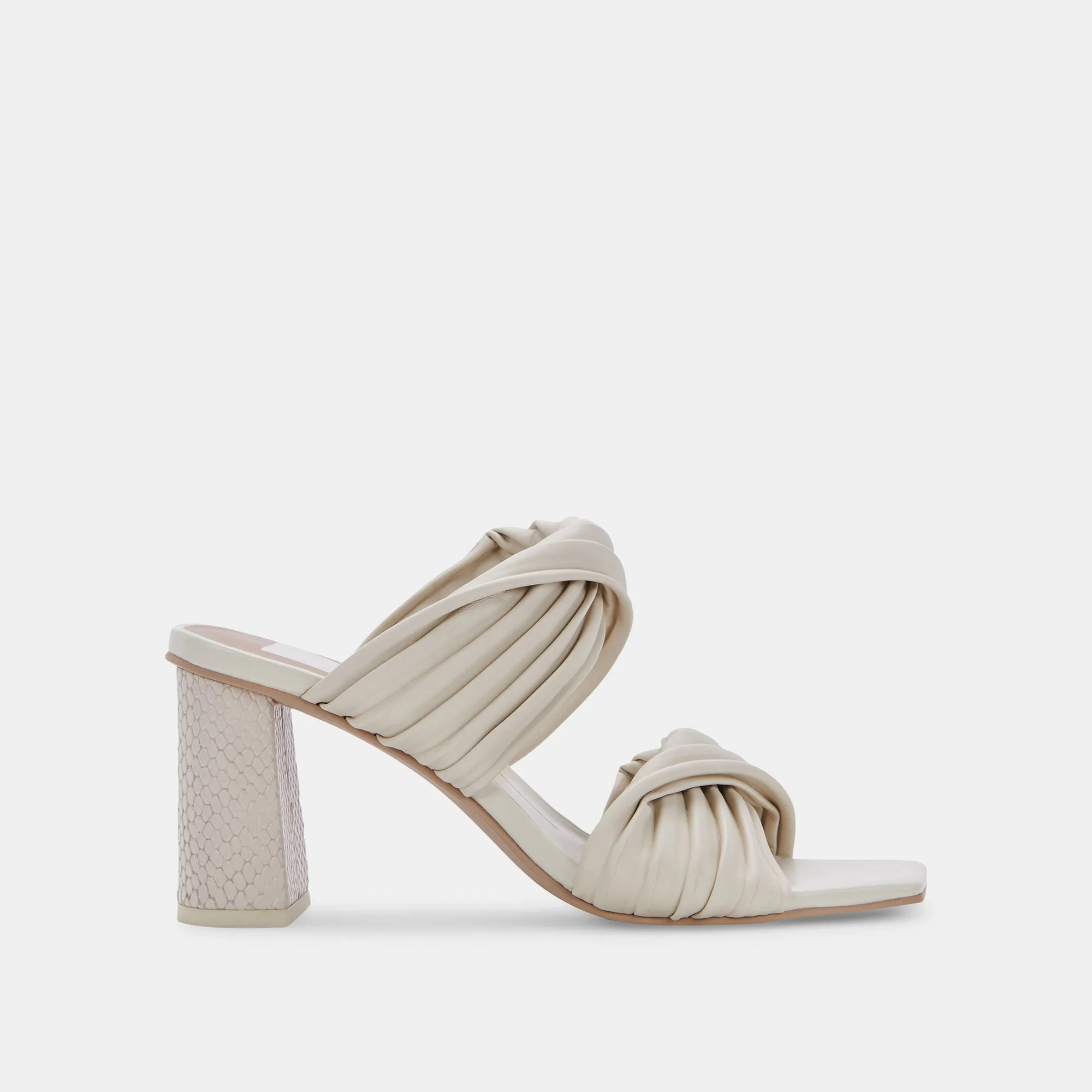 PILTON WIDE HEELS IVORY STELLA