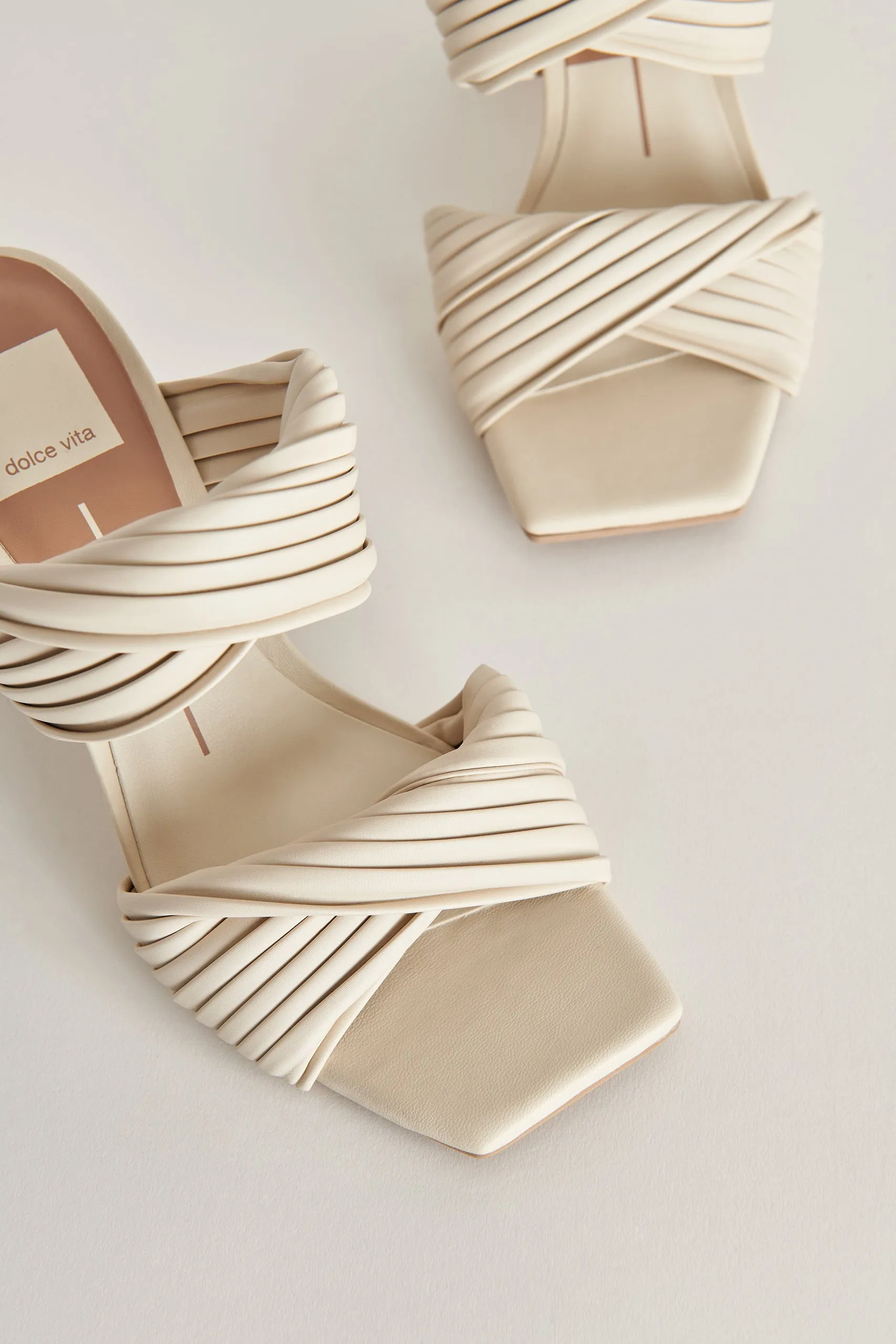 PILTON WIDE HEELS IVORY STELLA