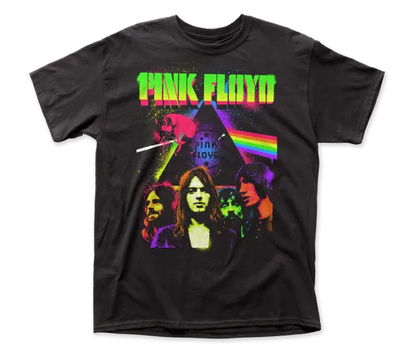 Pink Floyd Neon Splatter T-Shirt