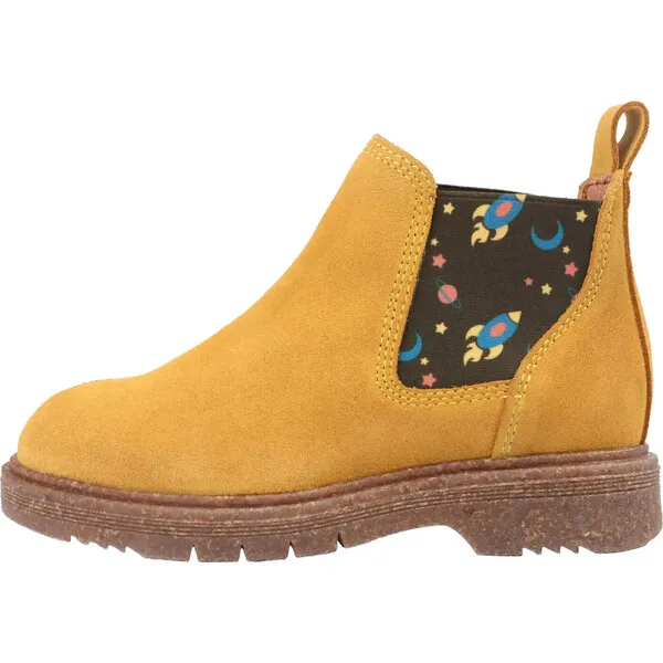 Pip & Henry Rocket Rider Chelsea Boot, Mustard