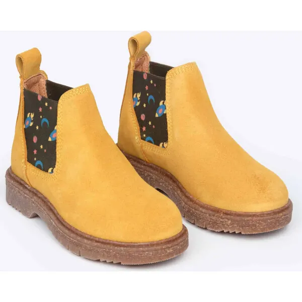 Pip & Henry Rocket Rider Chelsea Boot, Mustard