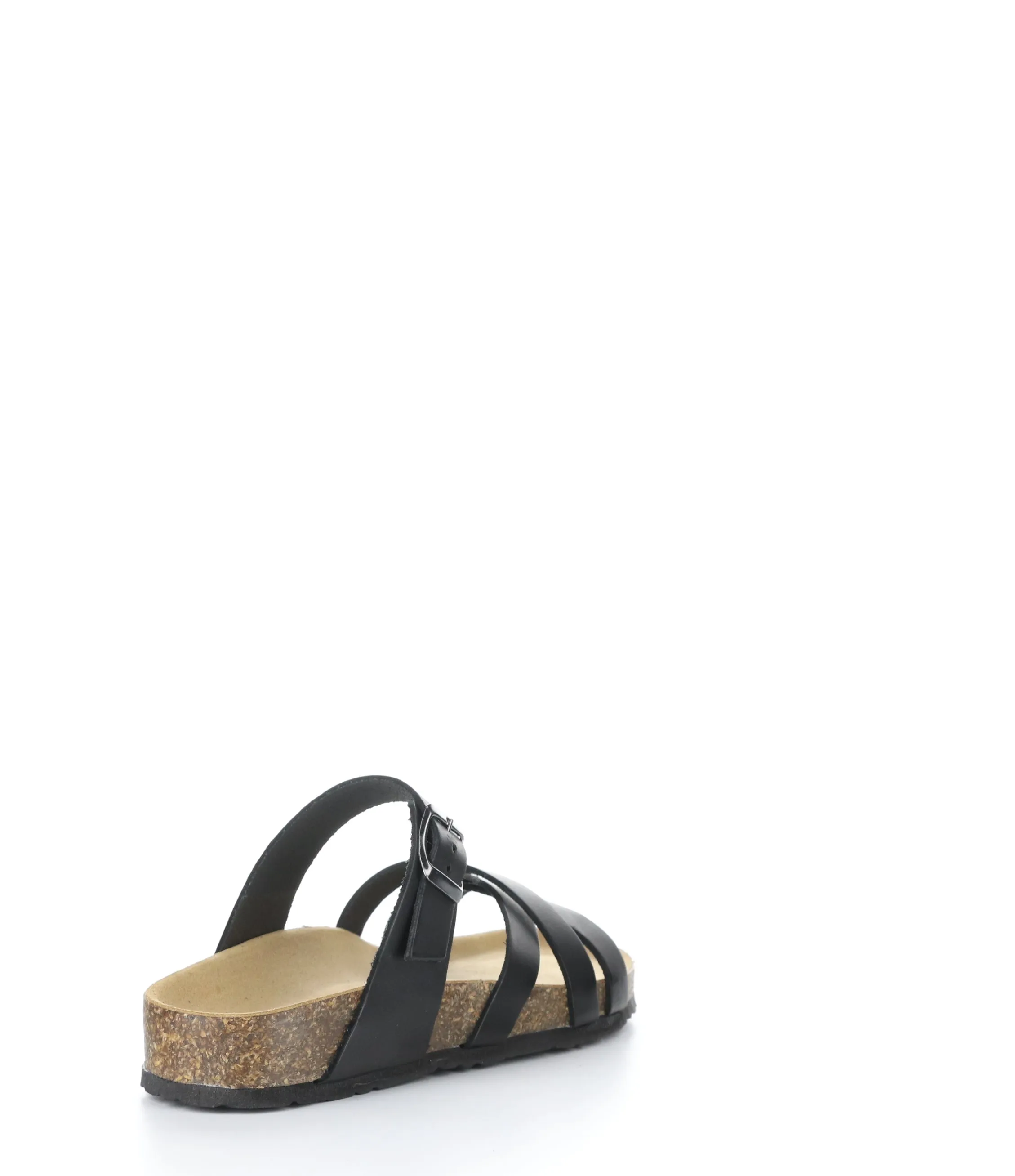 PISCES BLACK Strappy Sandals