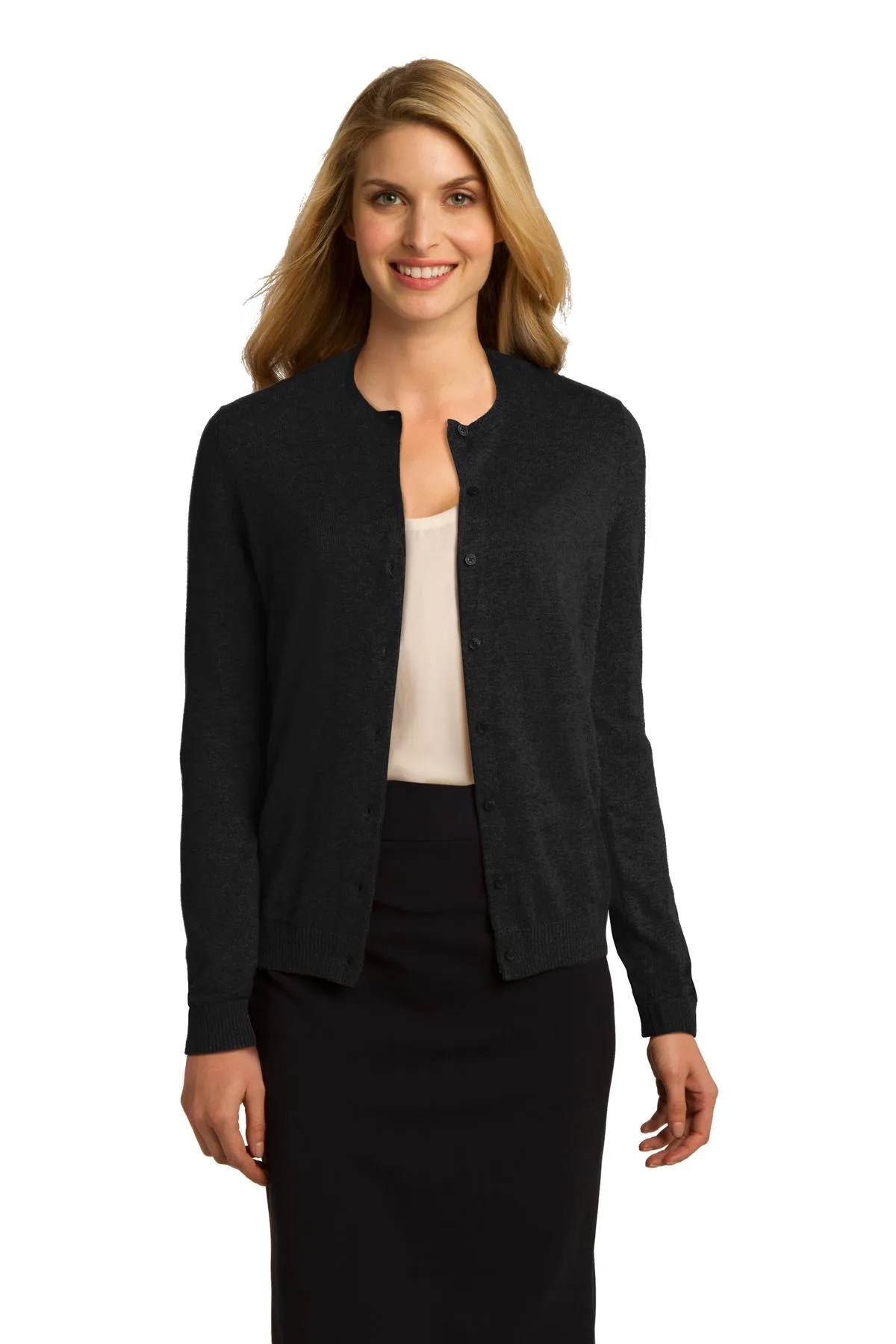 Port Authority LSW287 Ladies Cardigan Sweater