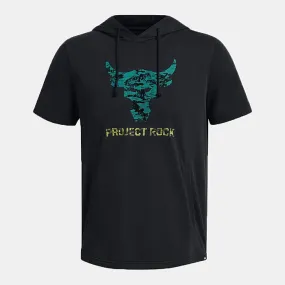 Project Rock Payoff Short Sleeve Hoodie | Hoodies & Crews | Stirling Sports