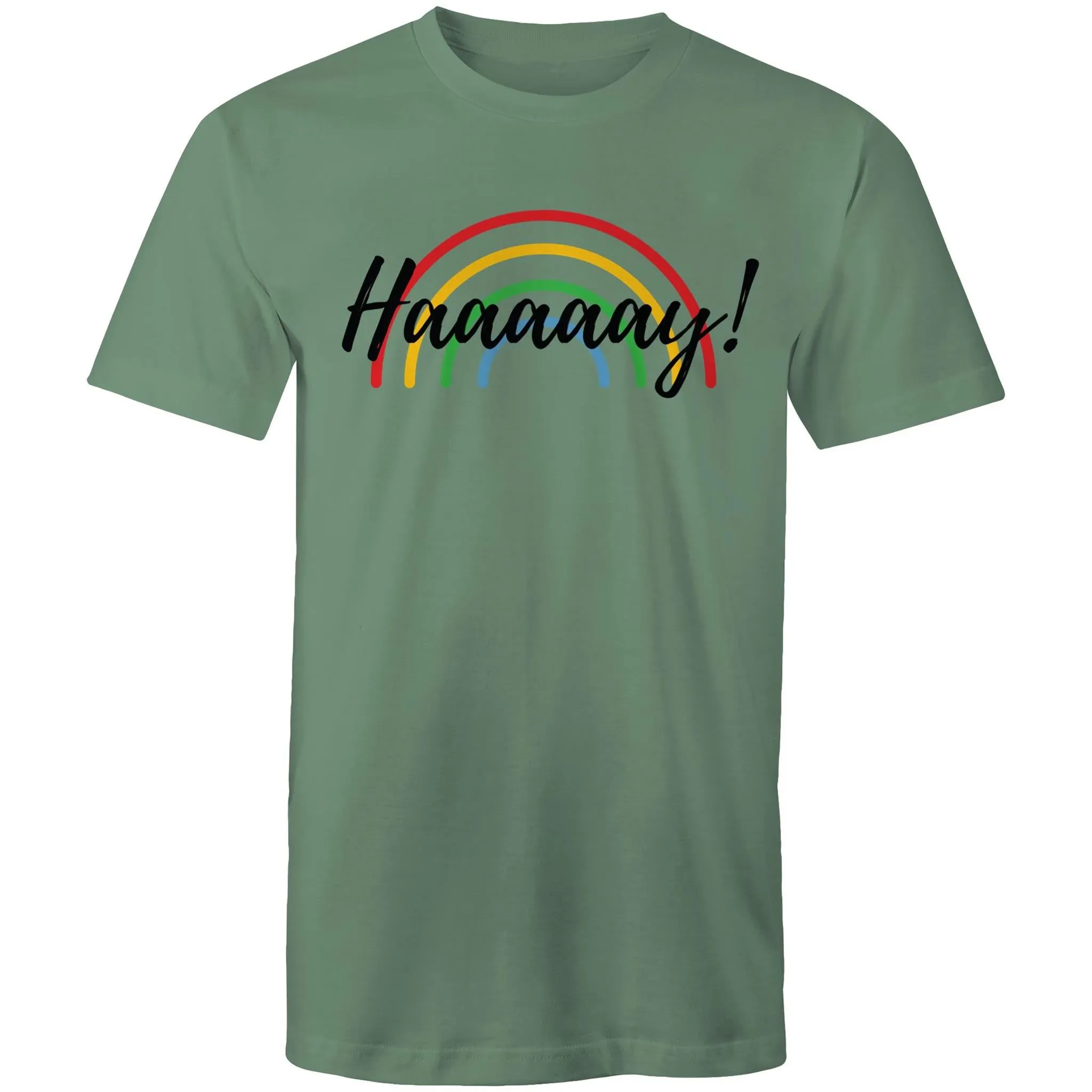 Rainbow on the Plains Haaaaay T-Shirt Unisex (CLB013)