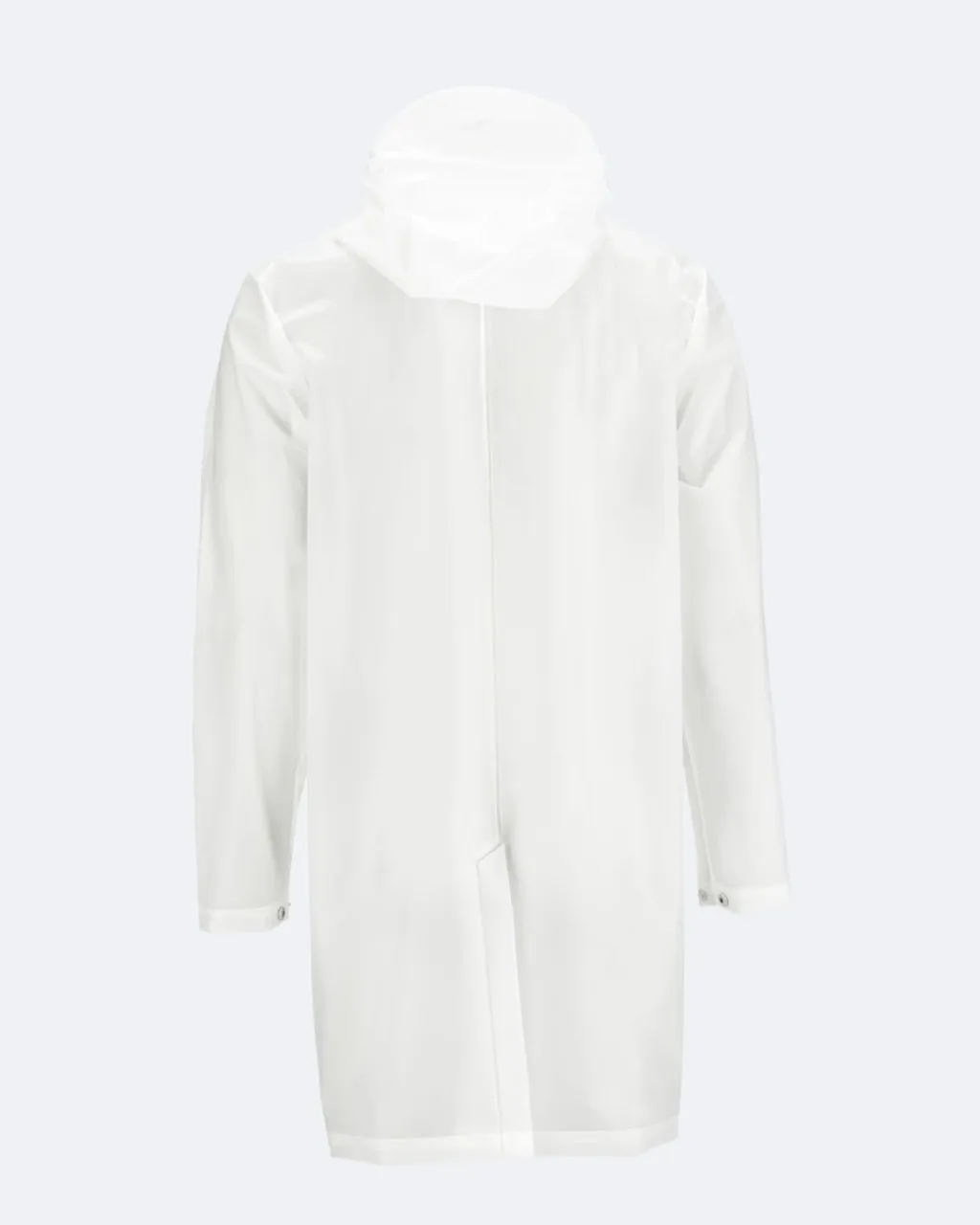 RAINS Transparent Hooded Coat - XXS/XS