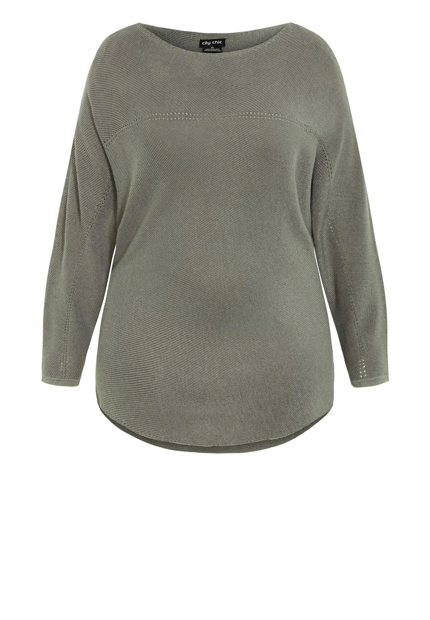 Romance Sweater - deep sage