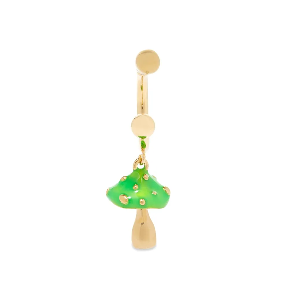 Saf Safu Magic EarringGold & Green