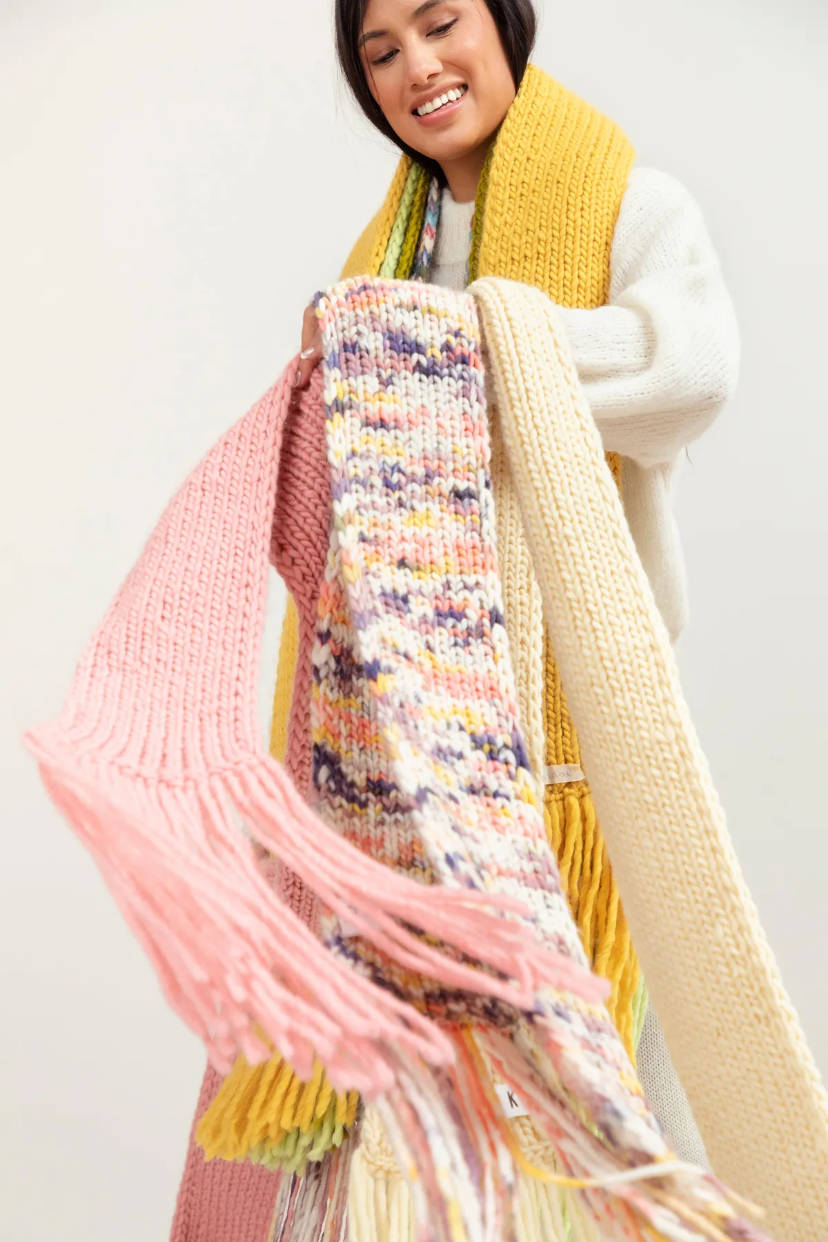 Scarf with Tassles 