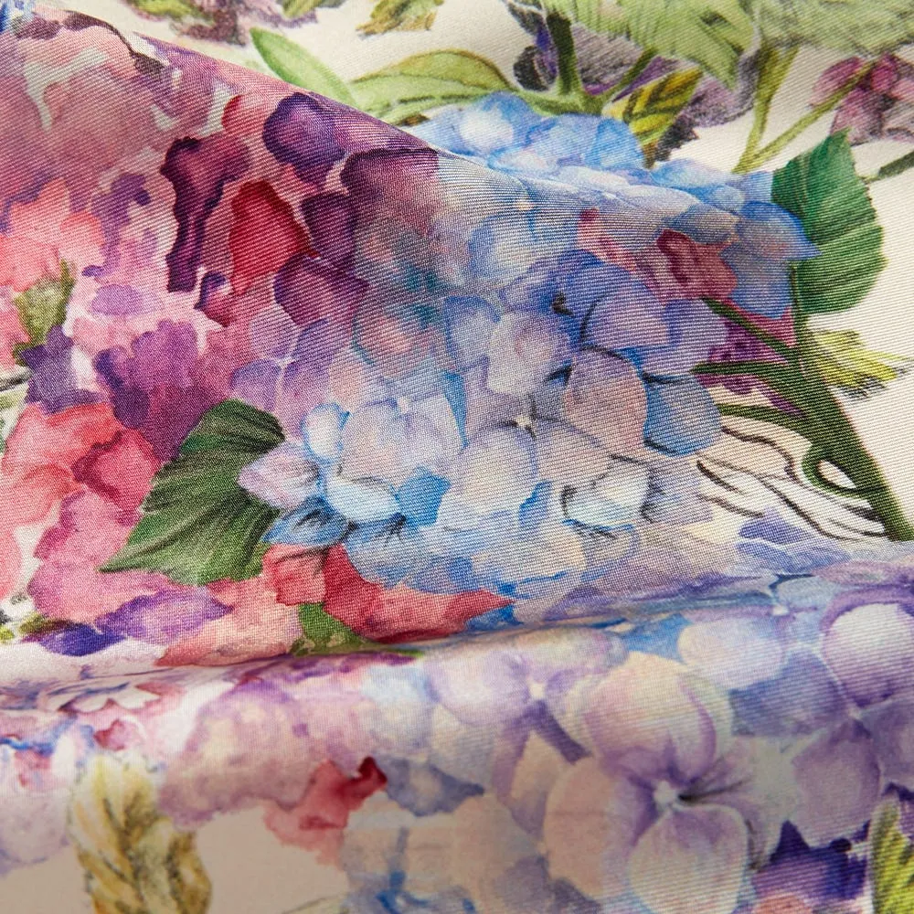 Silk Scarf - Floral