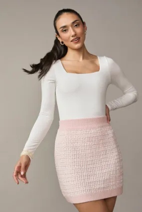 Stella Sweater Mini Skirt