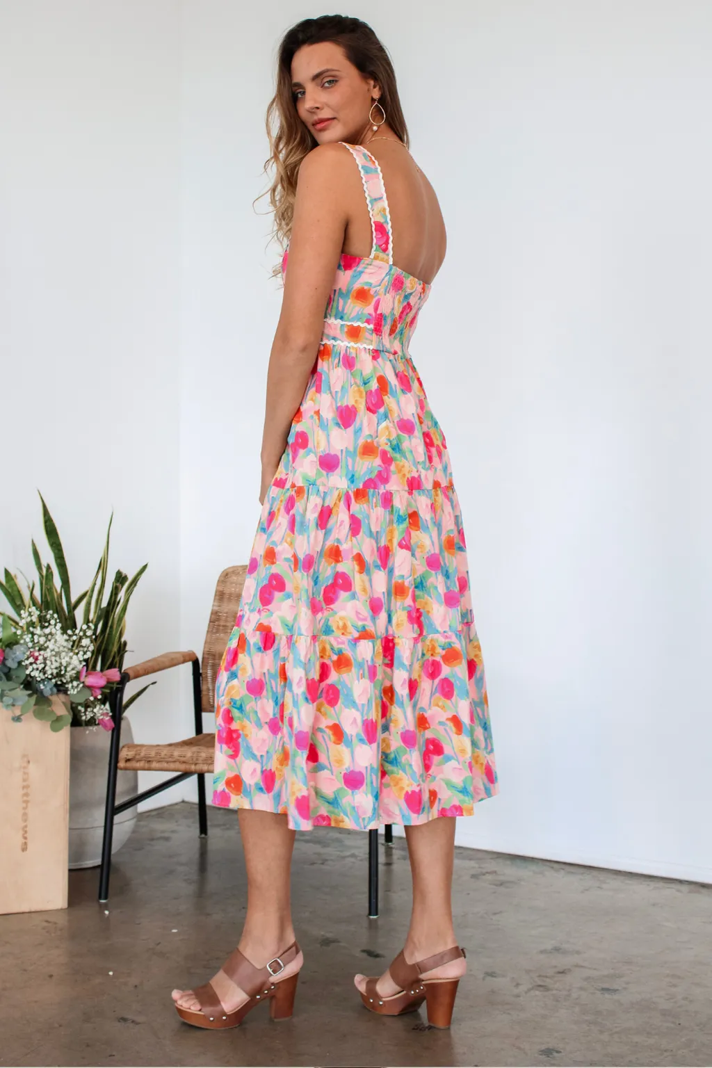 Sweetpea Midi Dress