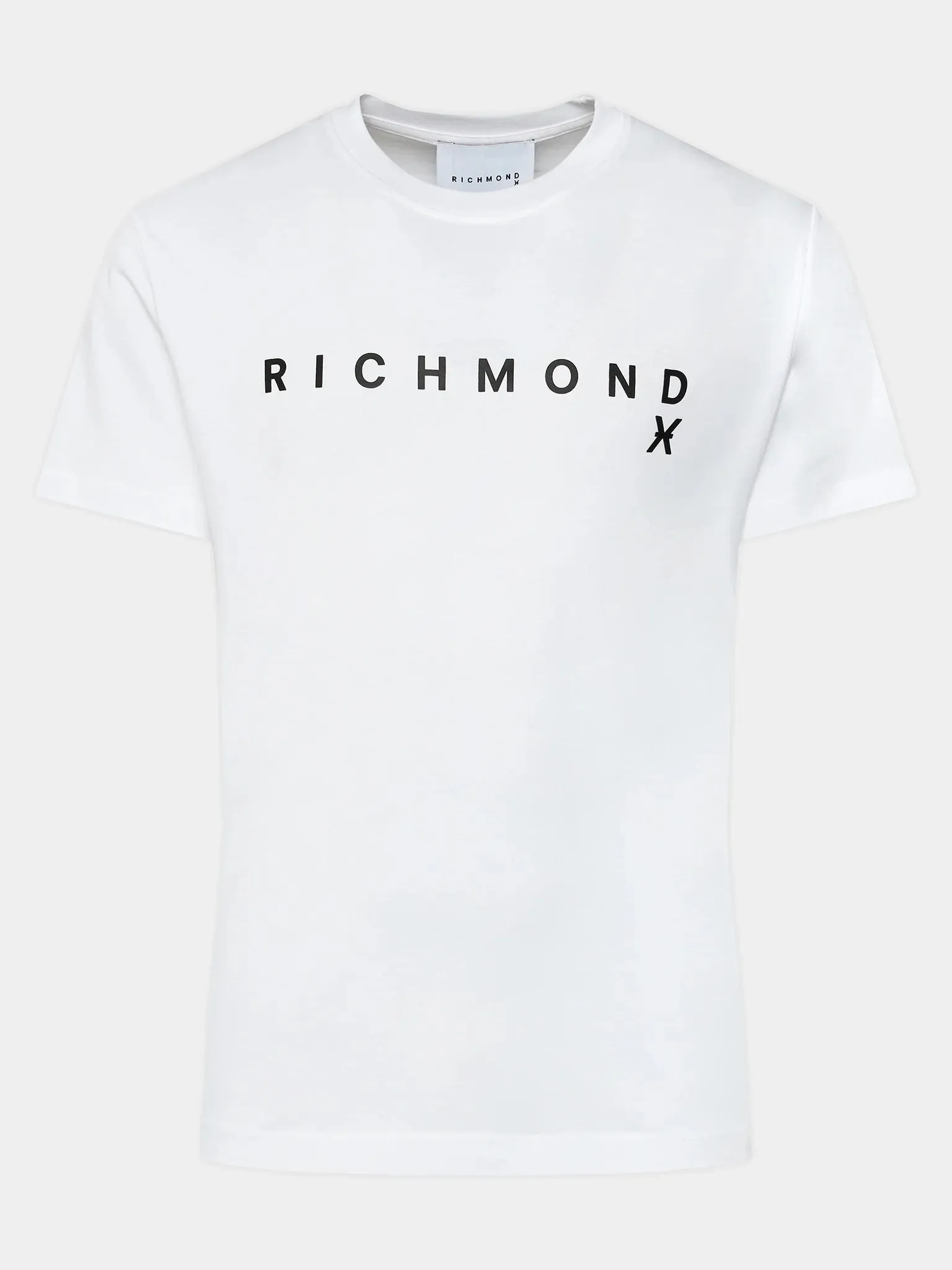 T-shirt RICHMOND X stampa logo bianca