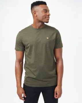 Tentree Treeblend Classic T-Shirt in Olive Night Green Heather