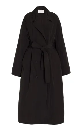 The Frankie Shop Jude Nylon Trench Coat