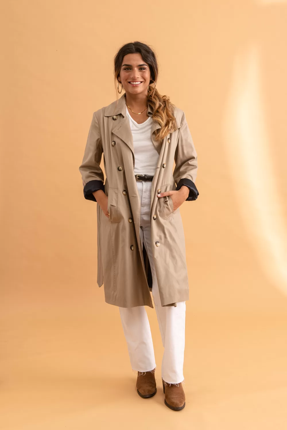 The Trench-Coat Beige | OH, MONDAY!