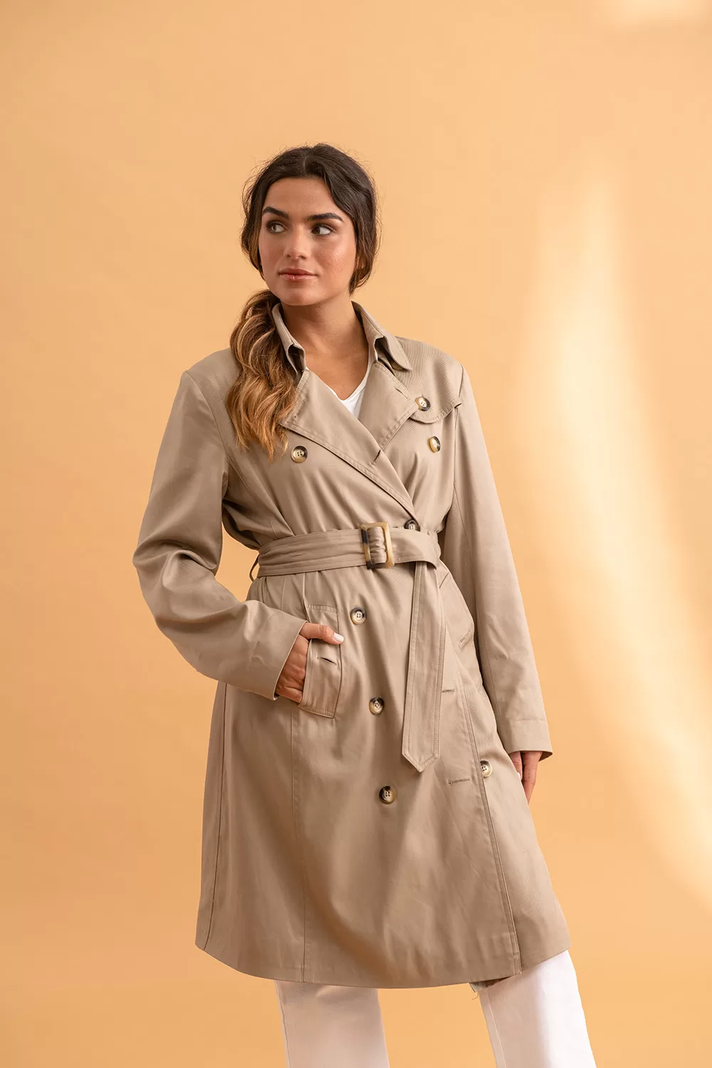 The Trench-Coat Beige | OH, MONDAY!