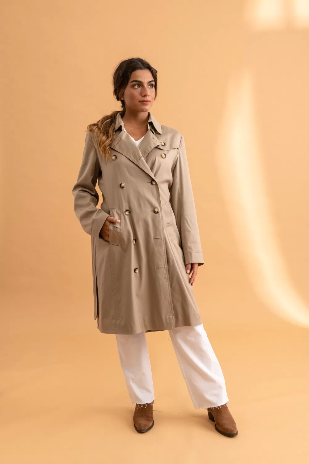 The Trench-Coat Beige | OH, MONDAY!