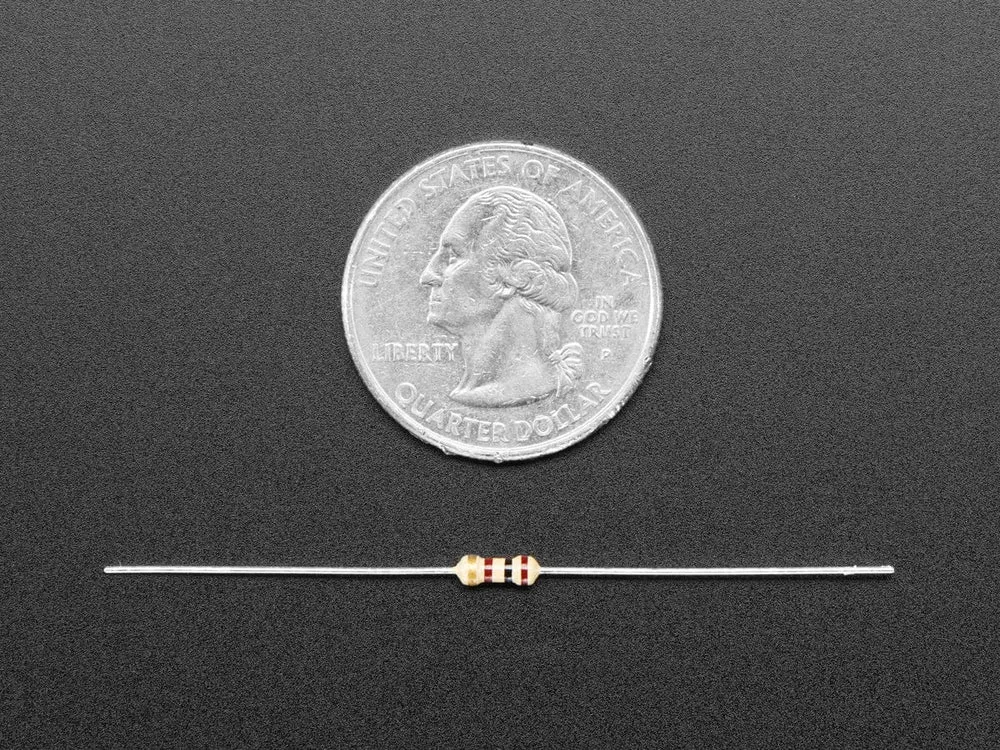 Through-Hole Resistors - 100 ohm 5% 1/4W - Pack of 25