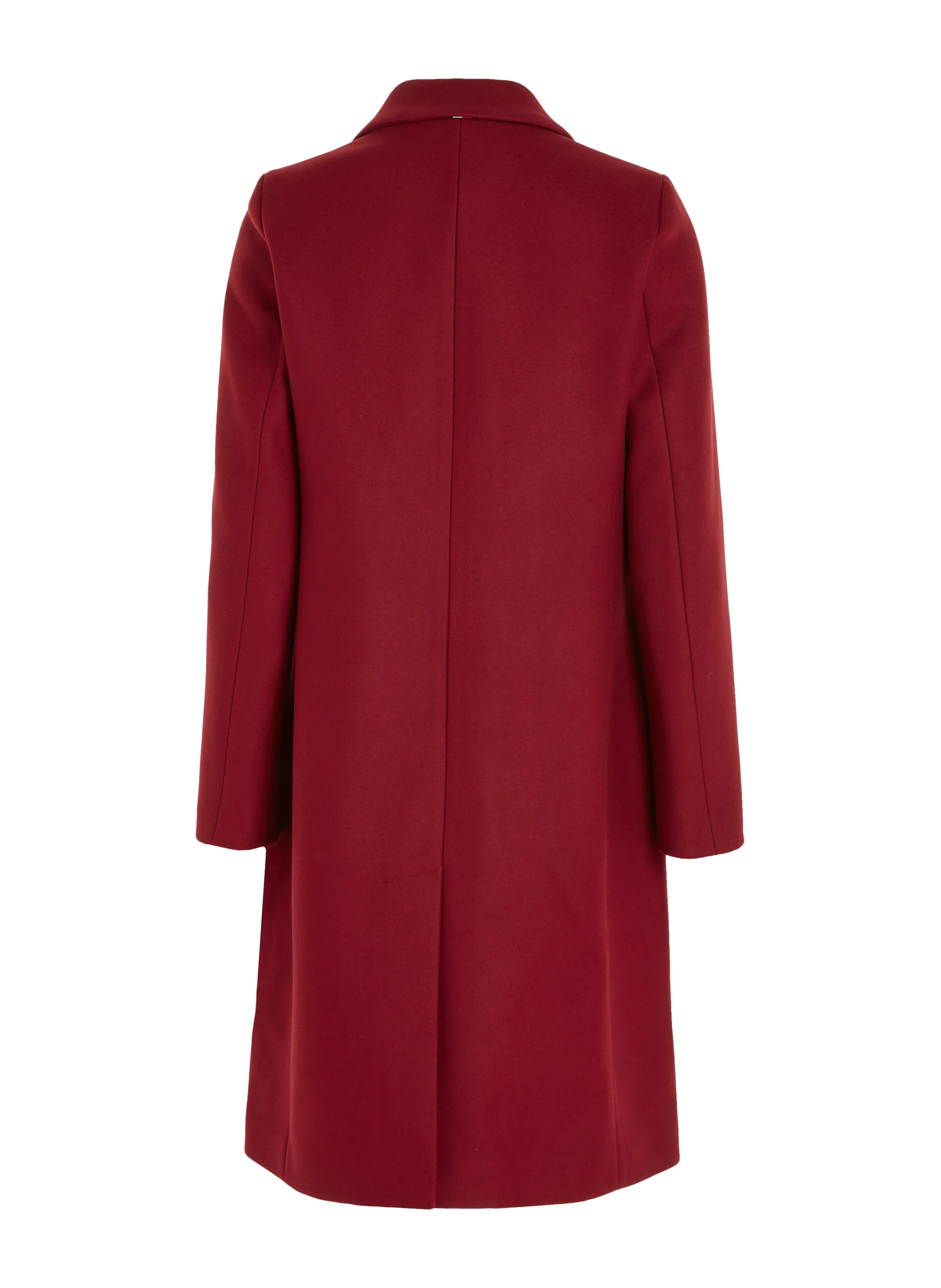 Tommy hilfiger  Belted wool-blend coat - Red