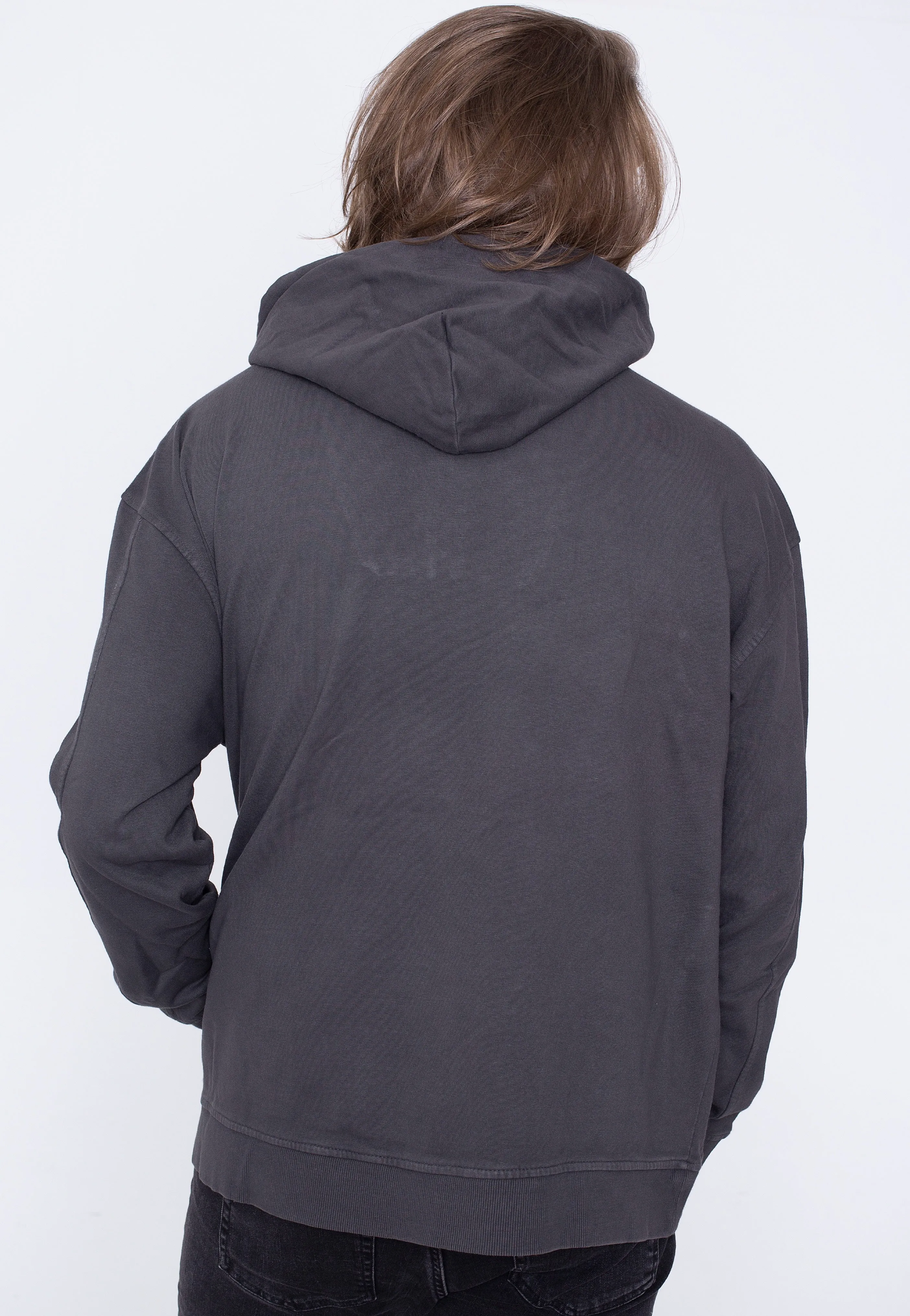 Urban Classics - Overdyed Camp Blackbird - Hoodie