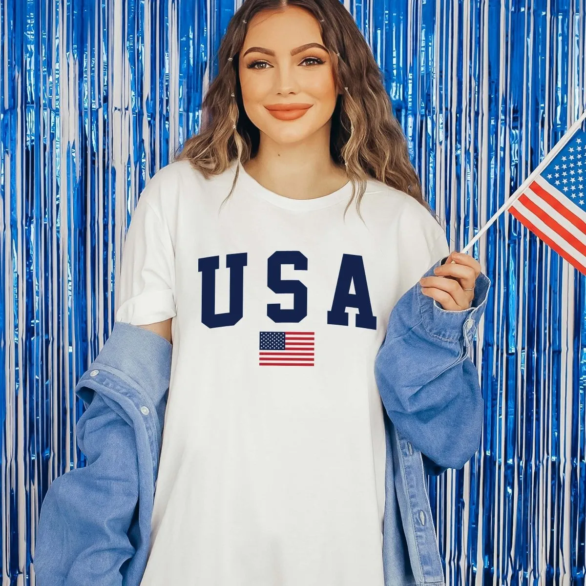 USA Flag Tee
