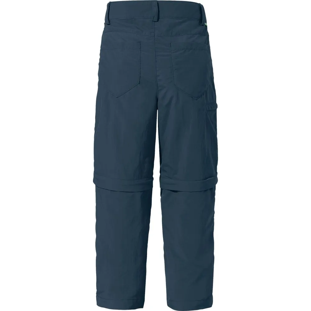 VAUDE - Detective Antimos Zip-Off Pants Kids dark sea uni