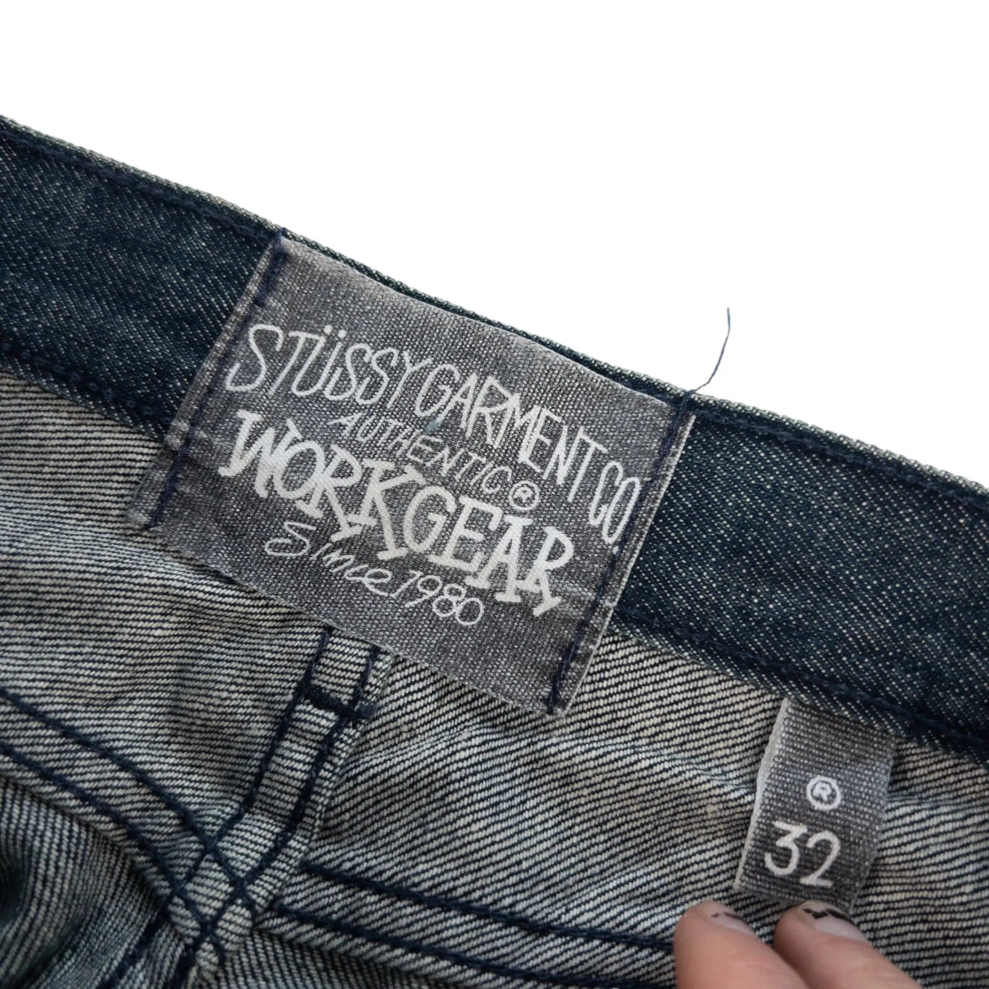 Vintage Stussy Denim Jeans Size W32