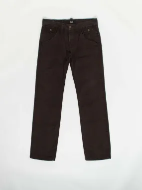 Vintage Y2K D&G straight leg jeans in dark brown 32 X 31