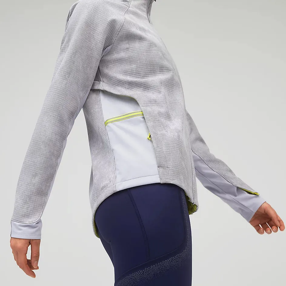 Women’s Reflective Impact Run Winter Jacket (WRY - Whisper Grey)