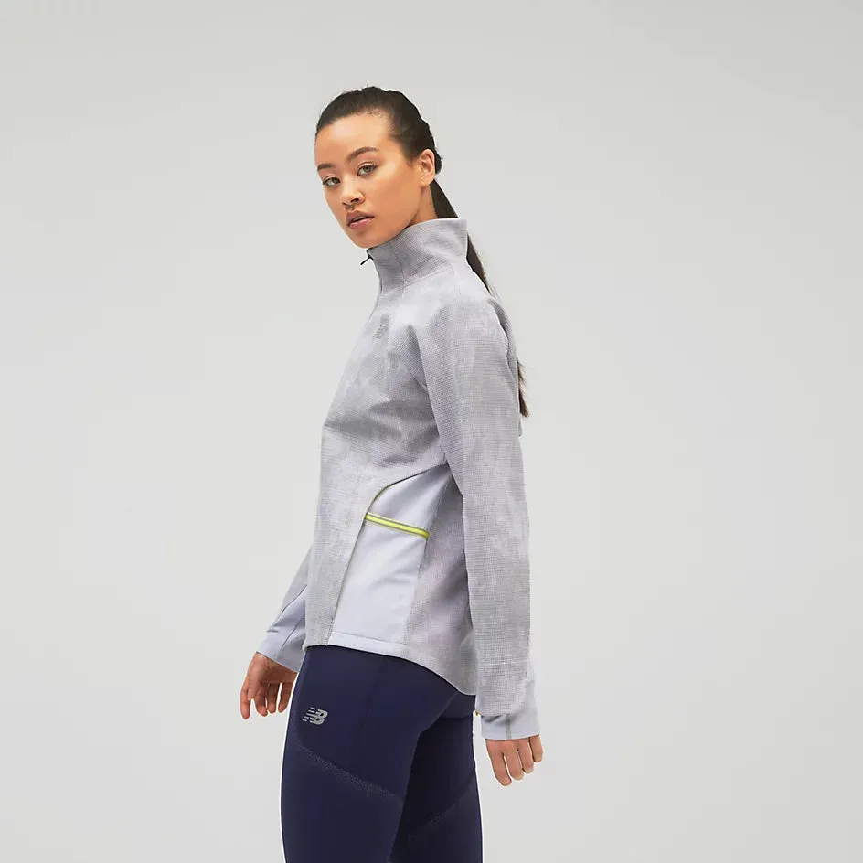 Women’s Reflective Impact Run Winter Jacket (WRY - Whisper Grey)