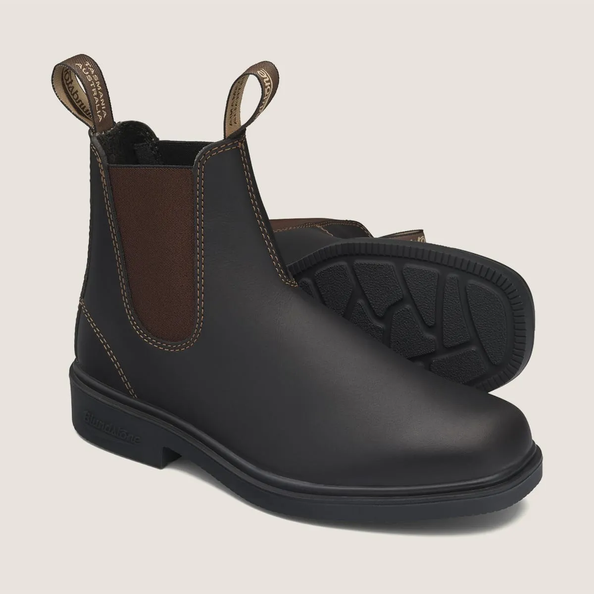 Youth Dress  Chelsea Boots  -  Stout Brown