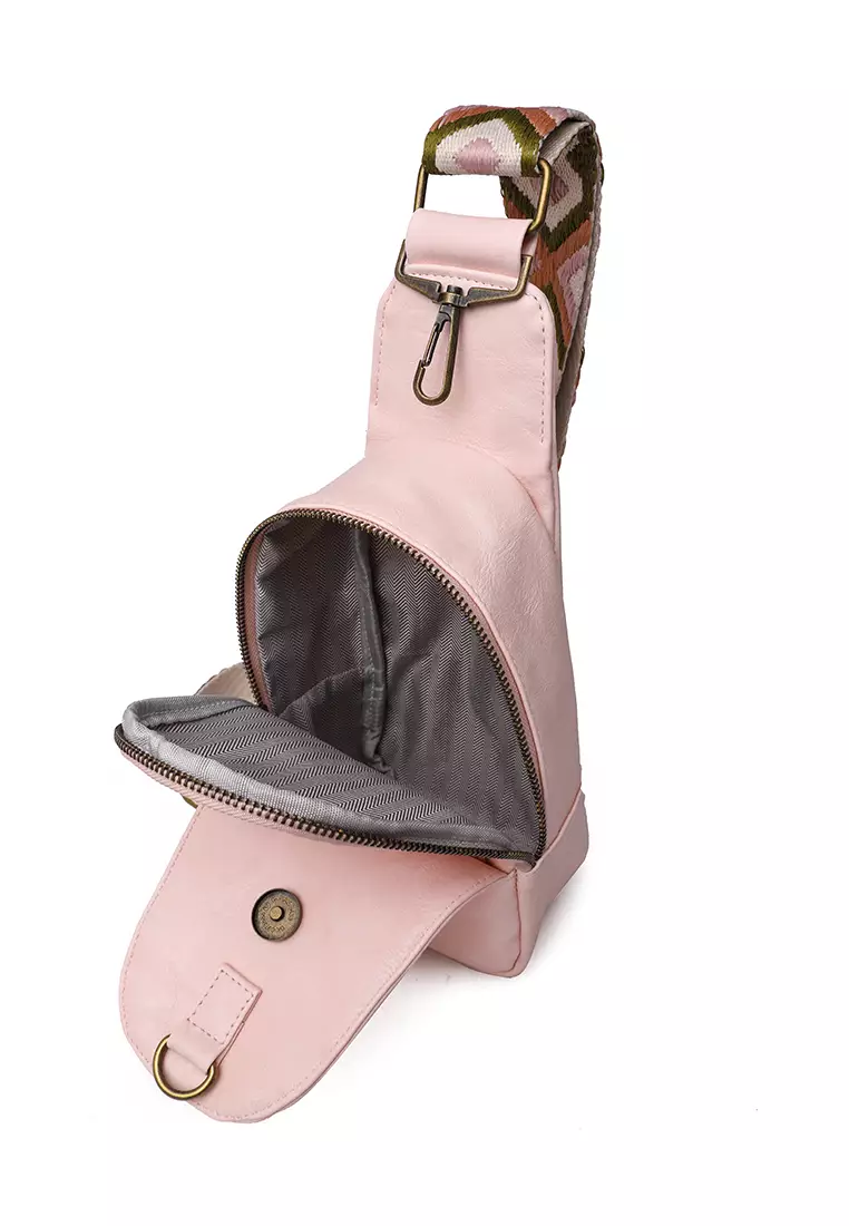 ZITIQUE Artificial leather fashion chest bag